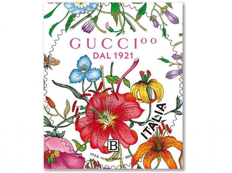 Emesso francobollo dedicato alla Guccio Gucci