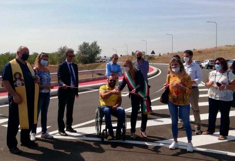 Inaugurata la nuova bretella a Passo Corese