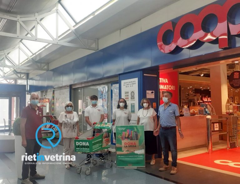 Week end di raccolta alimentare alla Coop. Il 4 ed 11 settembre