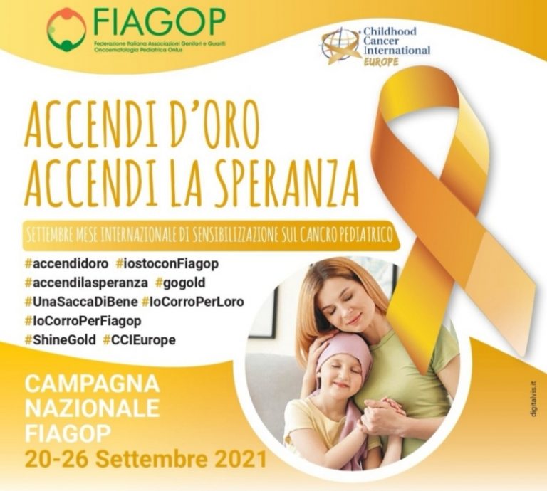 Casa di Accoglienza ALCLI illuminata di luce dorata per “Accendi d’Oro, Accendi la Speranza”