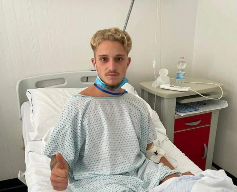 FC Rieti, Cristian Esposito operato per ricostruire il legamento crociato anteriore