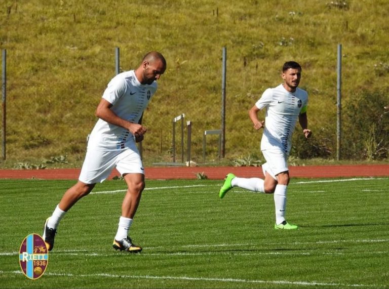 Il Rieti Calcio batte in amichevole 2-0 il BF Sport