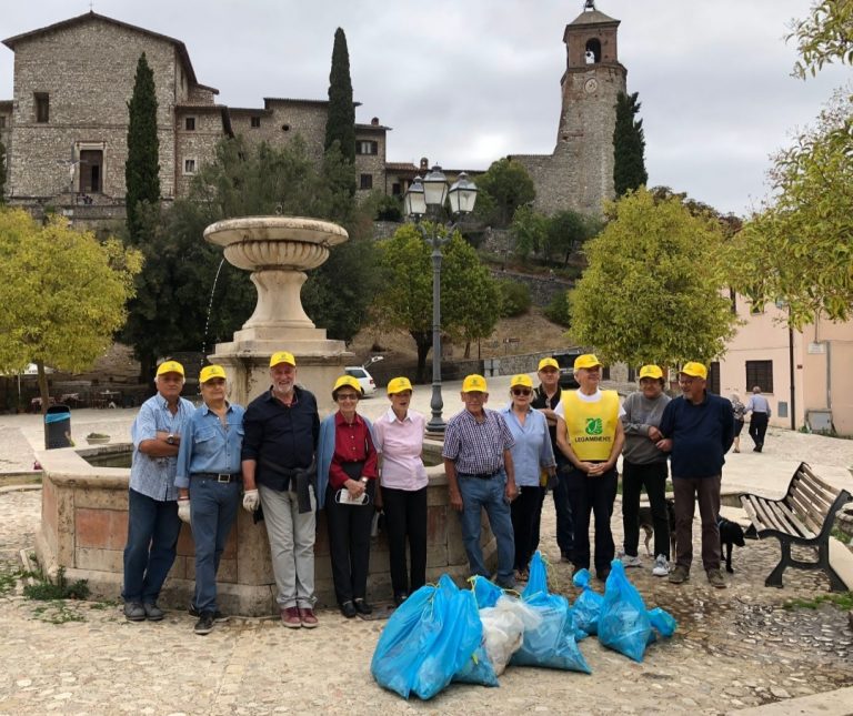 Ottima risposta all’evento di Greccio “Puliamo il Mondo 2021”