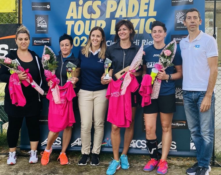 AICS paddle Tour, buona la prima a Rieti