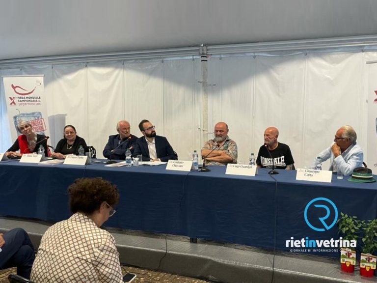 Fiera Peperoncino 2021, tenuto il convegno con gli Artisti della Solidarietà per la Madonna di Sommati d’Amatrice – LE FOTO