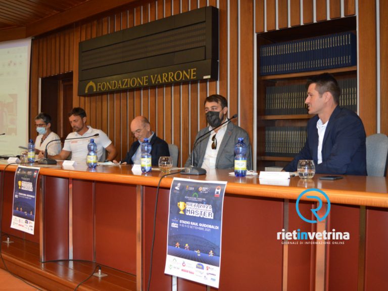 Presentati i Campionati Italiani d’Atletica Master di Rieti 2021 – LE FOTO