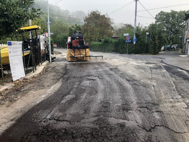 Lavori di riqualificazione a San Filippo e Montisola