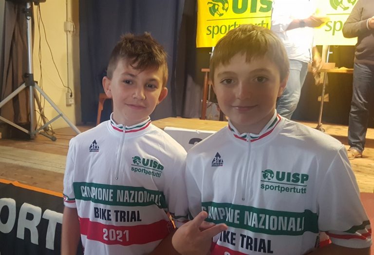 Campionato Nazionale di Bike Trial UISP, successo a Torino per gli atleti reatini Noha e Mauro