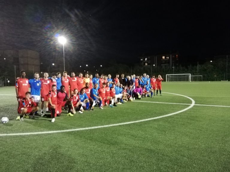 Al Gudini è andata in scena la “Partita del Cuore” tra Alba Sant’Elia e Nazionale Old Italia