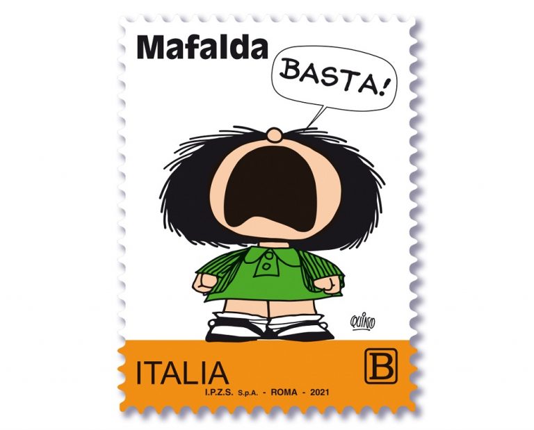 Emesso francobollo dedicato al fumetto di Mafalda