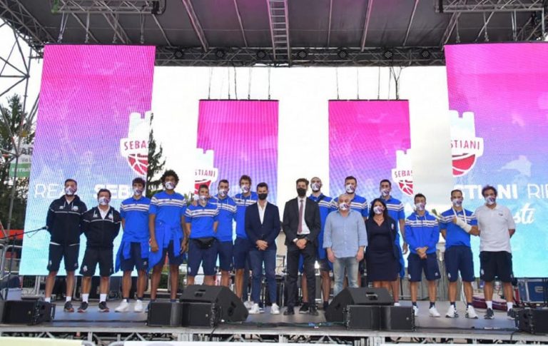 “Sebastiani day”, mercoledì 8 la presentazione della squadra per la stagione 2021/22