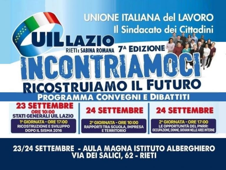 UIL Incontriamoci – Ricostruiamo il futuro, Paolucci: “Fra poche ore si alza il sipario sulla settima edizione della nostra kermesse”