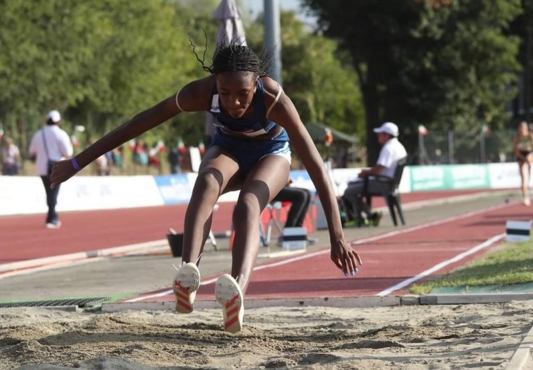 Raffaella Tsimi Atana (Atletica Milardi) vince a Parma il titolo Cadette nel triplo