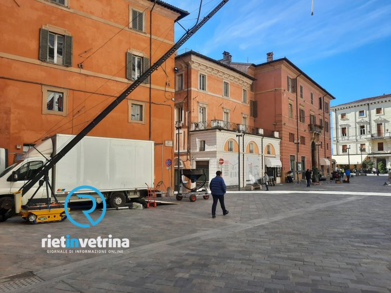 Rieti scelta di nuovo per uno spot  pubblicitario nazionale