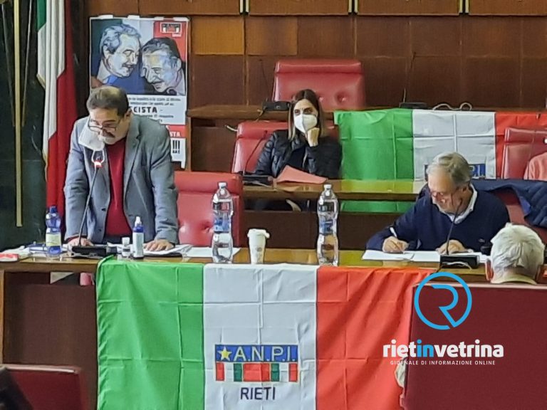 Tenuto il primo Congresso ANPI Rieti