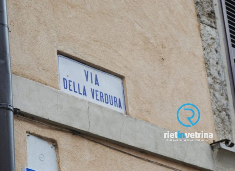 Lunedì 25 ottobre chiusura temporanea di via della Verdura