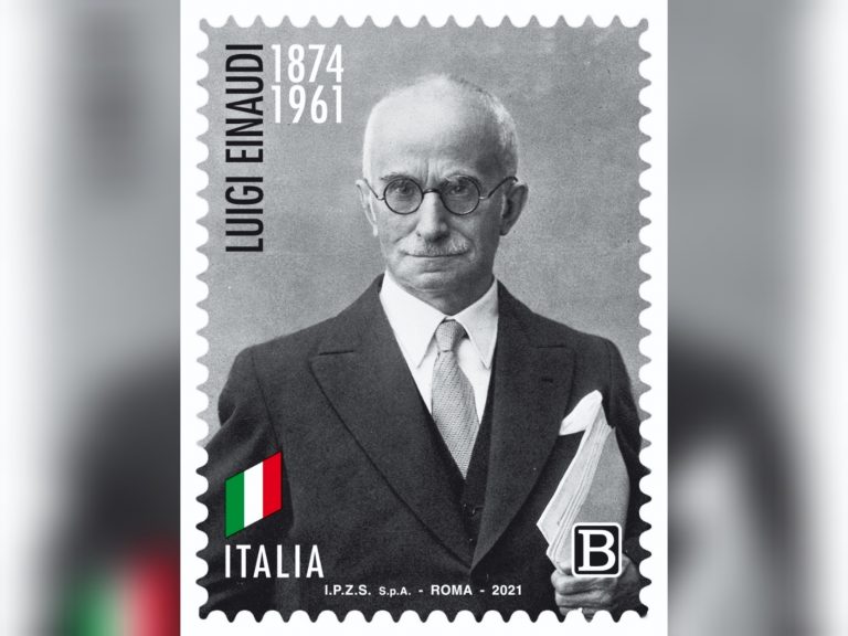 Emesso francobollo in memoria di Luigi Einaudi