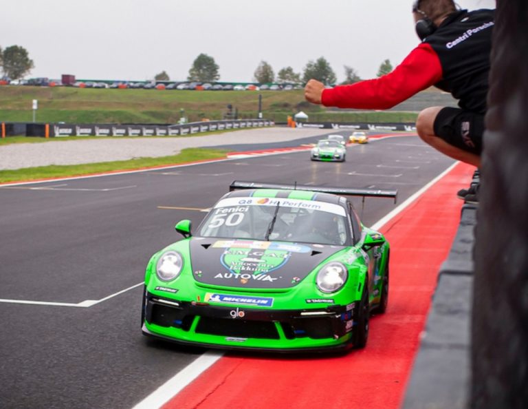Il reatino Fenici brinda con due vittorie in Carrera Cup a Franciacorta