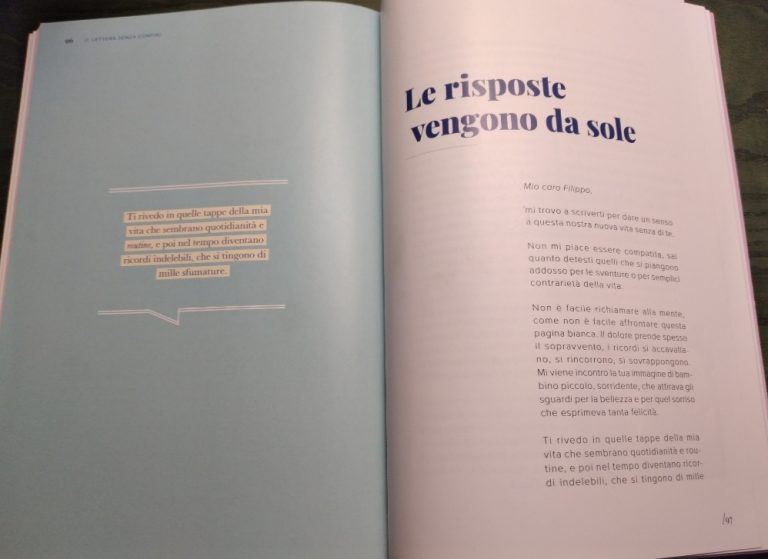 Le lettere di mamme a figli scomparsi raccolte in un libro che ha dato vita a borse di studio