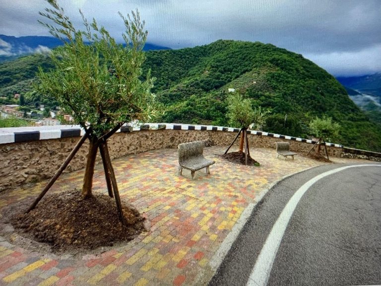 Recuperato il belvedere di Antrodoco, luogo dal quale si ammira un fantastico panorama