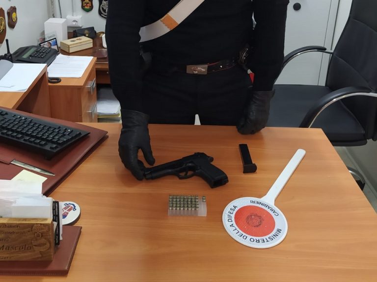 Borgorose, 60enne spara dal balcone con una scacciacani contro alcuni giovani. Denunciato dai Carabinieri