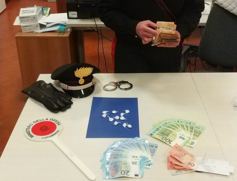 I Carabinieri di Cittaducale arrestano ad Antrodoco 39enne macedone per spaccio di cocaina