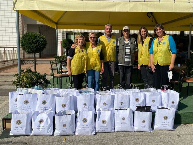 Il Lions Club Antrodoco Host impegnato nel sociale col service  “Lotta alla povertà”