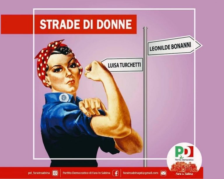 Strade di donne, PD Fara Sabina: “Cominciamo dall’eccidio di Canneto in memoria di Leonilde Bonanni e Luisa Turchetti”
