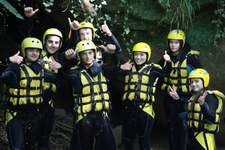 Week end nelle Gole del Nera per otto studenti del Rosatelli che si sono distinti nella competizione MAB