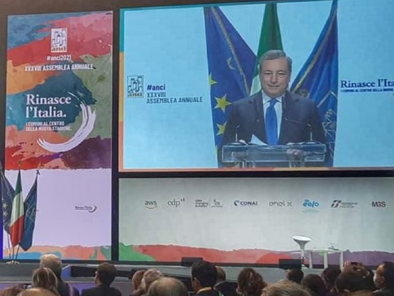 Assemblea ANCI, Cortellesi a Draghi: “Amatrice raccoglie la sfida. Comuni al centro della stagione riformatrice”