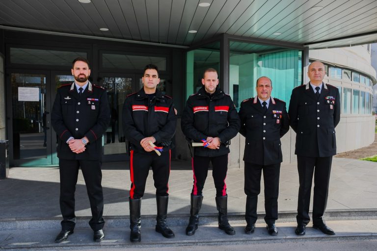 Rieti, apprezzamento del Comandante provinciale per due Carabinieri della Radiomobile