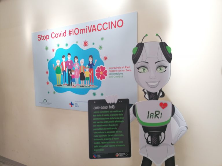 ASL Rieti: “Un assistente virtuale guiderà il cittadino nel percorso vaccinale anti-Covid”