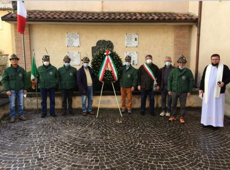 Stamane, 7 novembre, a Cittareale commemorati il Milite Ignoto e i caduti in guerra