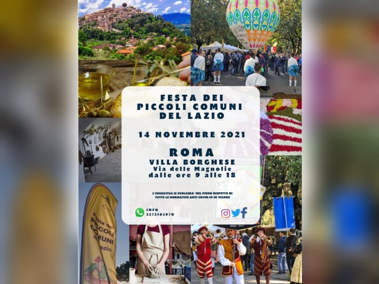 A Roma la Festa dei Piccoli Comuni. Presenti tanti paesi del Reatino – IL PROGRAMMA