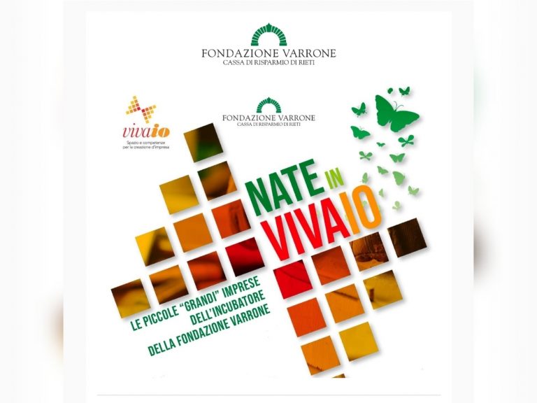 Nate in Vivaio: il 17 novembre open day dell’incubatore di imprese della Fondazione Varrone
