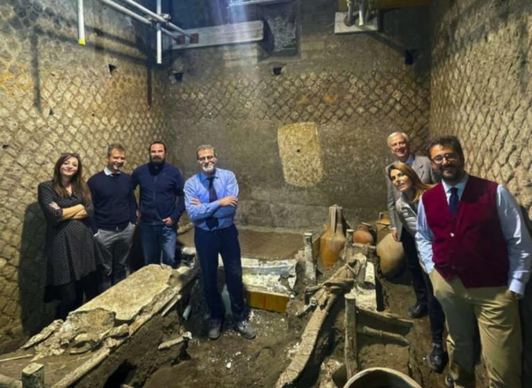 Il sabino Federico Giletti nel team dell’ultima scoperta a Pompei. Vanto per il territorio reatino