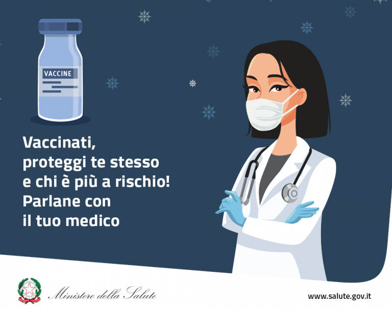 Salute Lazio, una campagna a fumetti per sensibilizzare sull’importanza del vaccino antinfluenzale