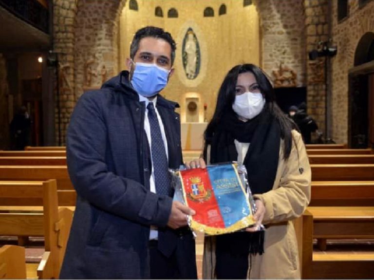 VIII Centenario Francescano, il sindaco di Greccio incontra la sindaca di Assisi