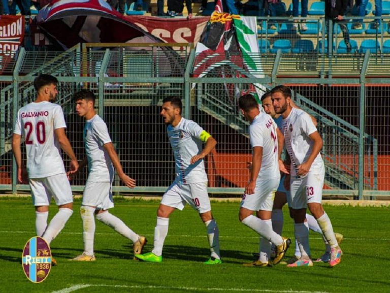 Ossigeno per il Rieti Calcio che torna a vincere. Battuta Cannara