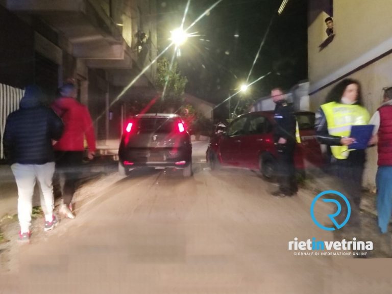 Incidente in via Porrara. Sul posto Polizia Locale e Polizia Stradale