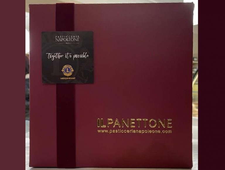 Nasce “Unico” panettone ideato e creato da Domenico Napoleone dedicato al Lions Club Rieti Host