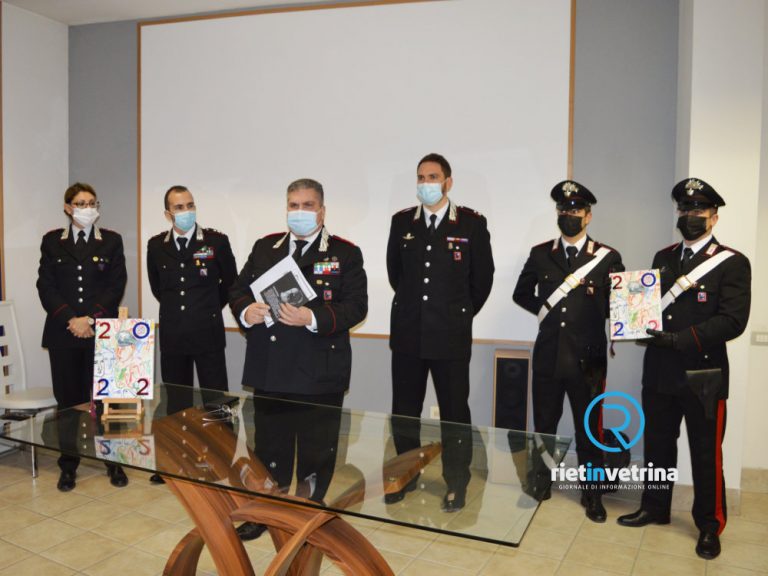 Presentato a Rieti il calendario storico 2022 dell’Arma Carabinieri – LE FOTO