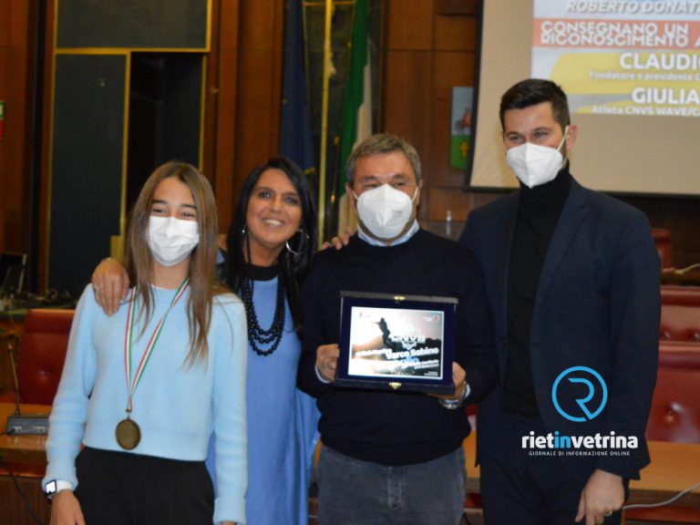 Provincia e Comune di Rieti rendono omaggio a Giulia Castelli e Claudio Ponzani – FOTO E DICHIARAZIONI