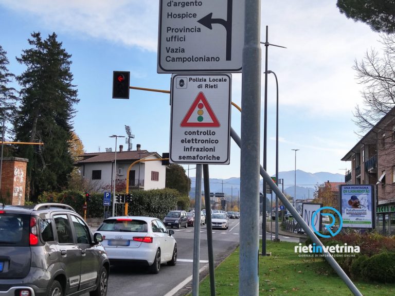 Controlli semaforici: da oggi attivi i 4 impianti T-Red