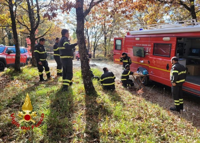 I Pompieri di Rieti impegnati nell’esercitazione Excon 2021