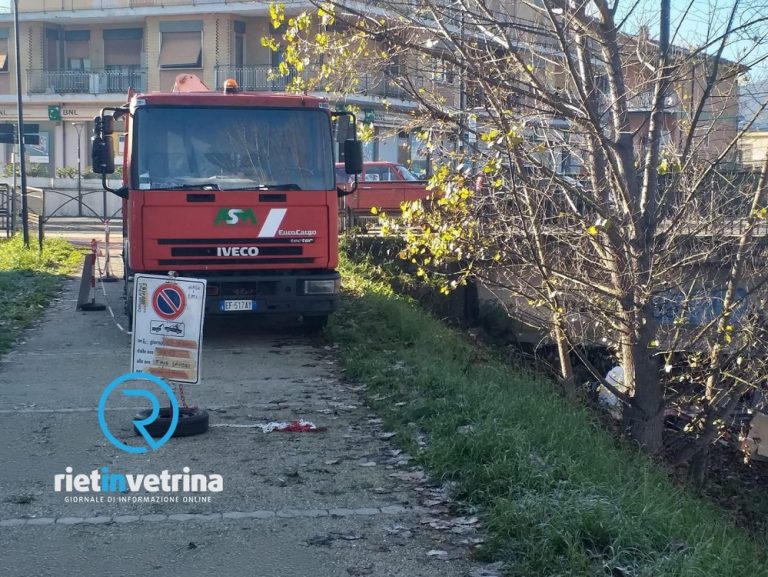 Rieti, sgomberata e bonificata dall’accampamento l’area sotto Ponte Papa XXIII