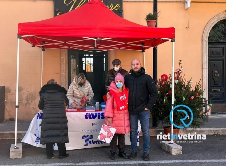 Un successo a Castelnuovo di Farfa la vendita dei Cuori di Cioccolato Telethon – AVIS