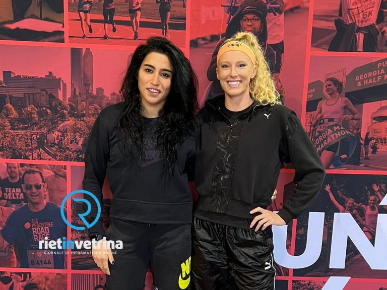 Roberta Bruni si allena ad Atlanta con Sandi Morris e Katie Nageotte