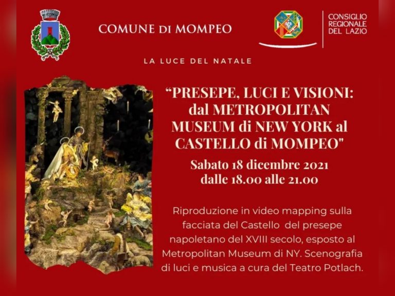 Natale a Mompeo per ripartire tutti insieme