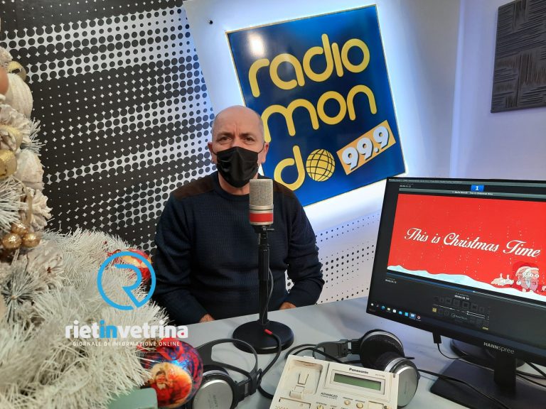 ► Felice Rufini negli studi di Radiomondo e Rietinvetrina ospite di “A tu per tu”